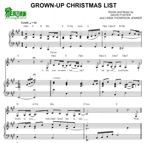 AMY GRANT - Grown-Up Christmas Listٰ
