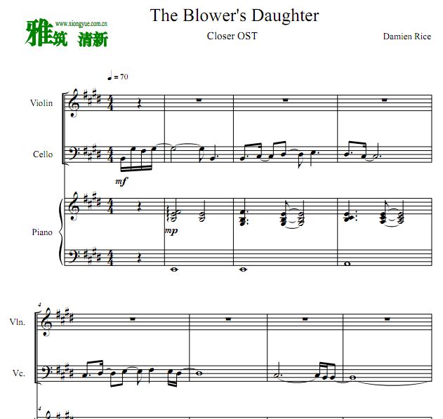 The Blower's Daughter ͵Сٴٸٺ