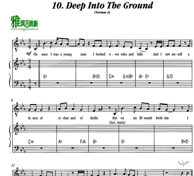 Billy Elliot - Deep Into The Ground  ٰ