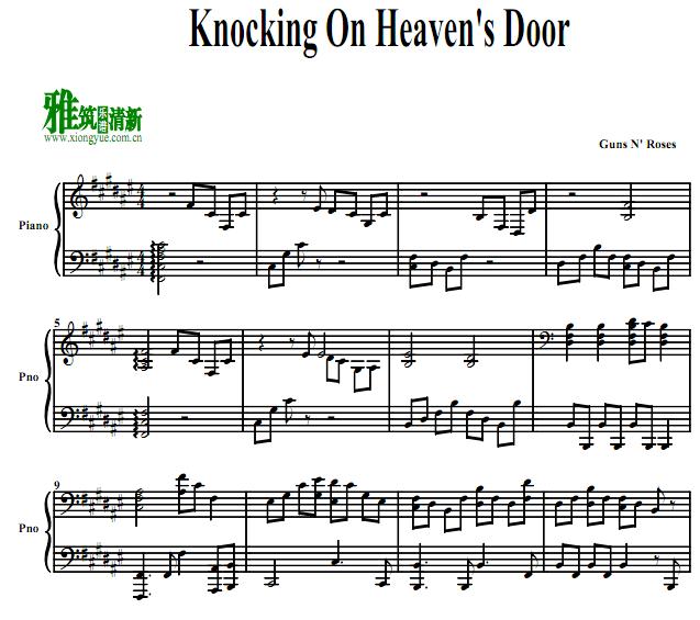 Guns N' Roses - Knockin' on Heaven's Door