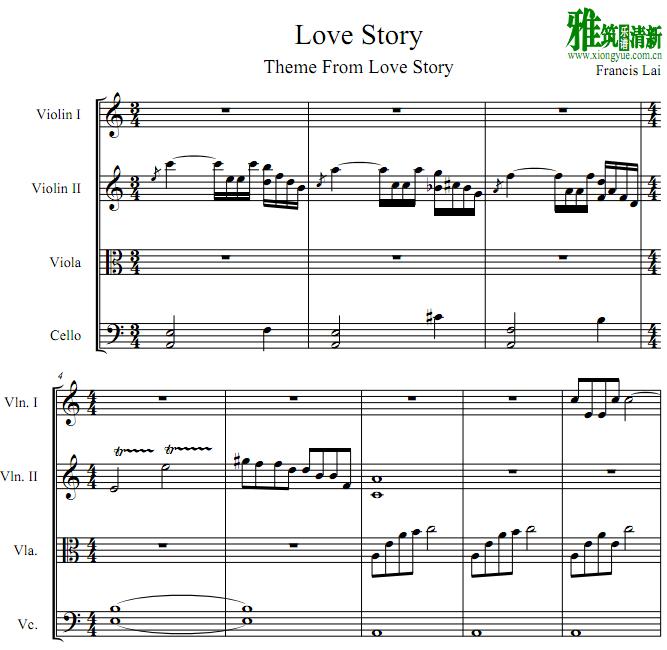 Francis Lai - love story