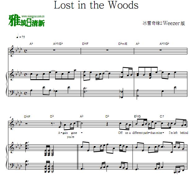 ѩԵ2Ƭβ Weezer - Lost in the Woodsָٰ 