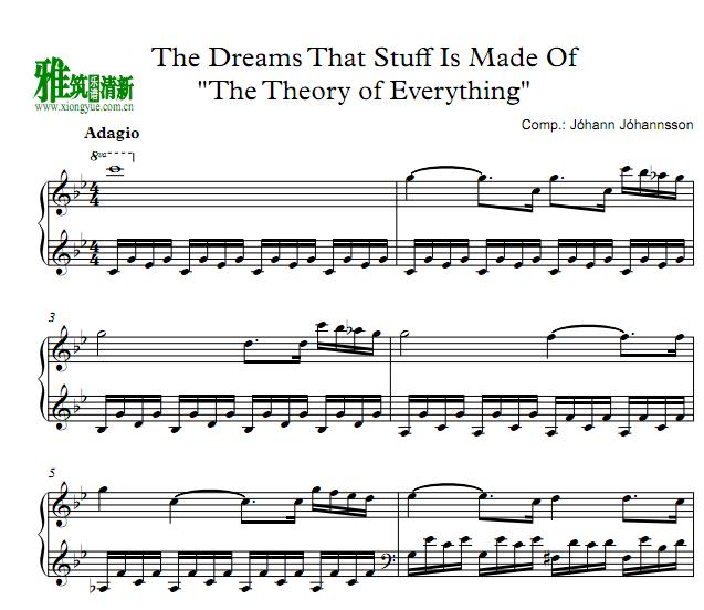 The Theory of Everything - The Dreams That Stuff Is Made Of