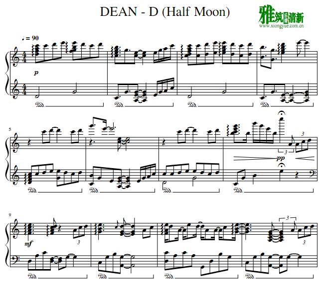 DEAN - D(Half Moon)