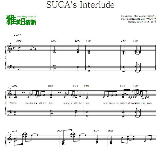 SUGA/Halsey - SUGA's Interlude