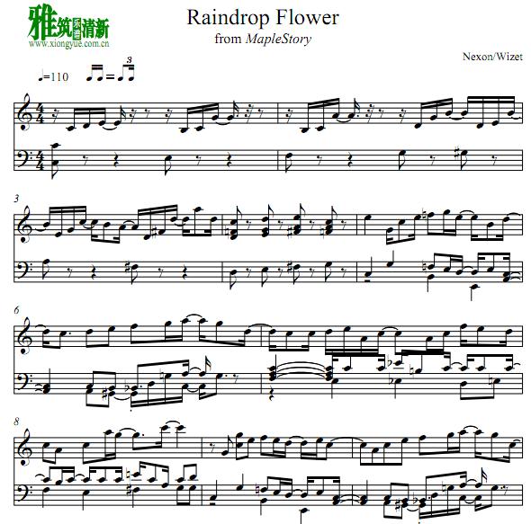 maplestory - Raindrop Flower