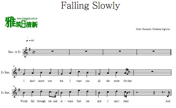 Once Falling Slowly˹