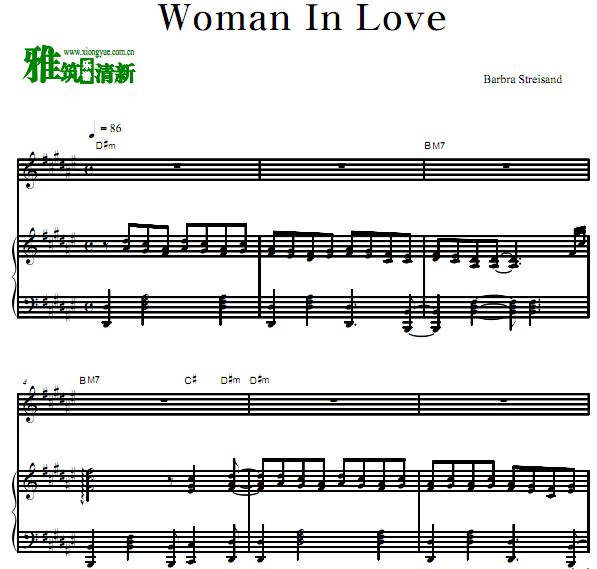 Barbra Streisand  Woman In Love 