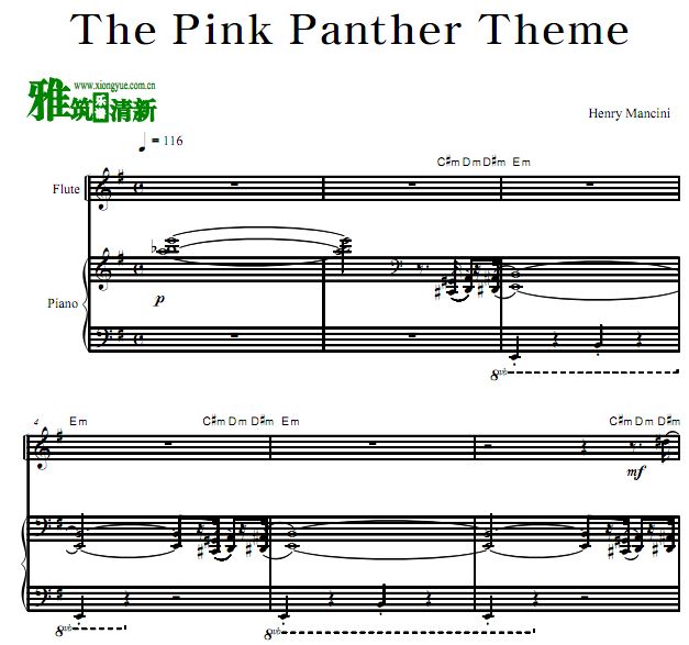 The Pink Panther Theme ۺ챪Ѹٺ
