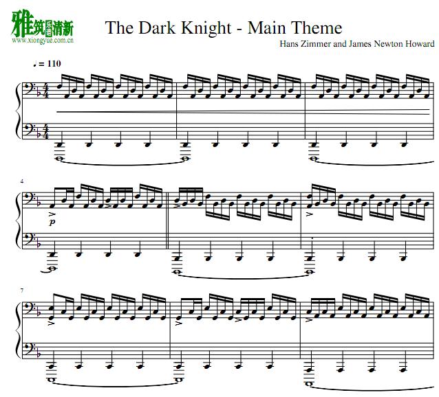 ڰʿThe Dark Knight - Main Theme