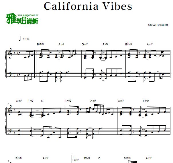 Steve Barakatt - California Vibes ʷٷ·𿨸