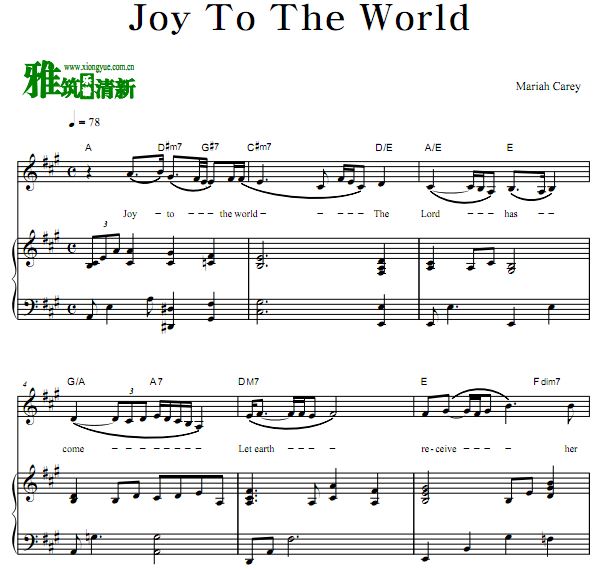 Mariah Carey - Joy To The World 