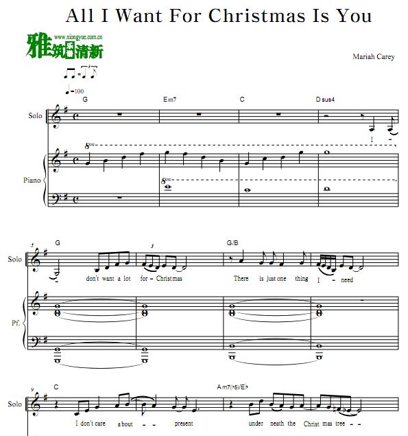 Mariah Carey - All I Want For Christmas Is Youϳٰ 