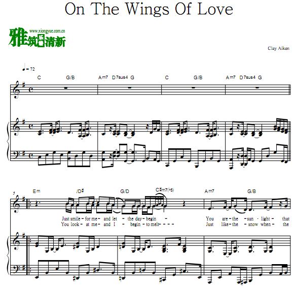 ClayAiken - On The Wings Of Love ٵ 