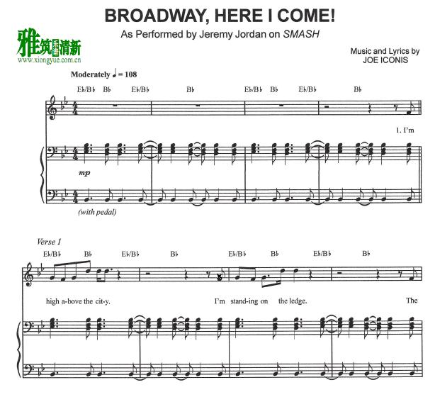 Jeremy Jordan - Broadway Here I Comeٰ
