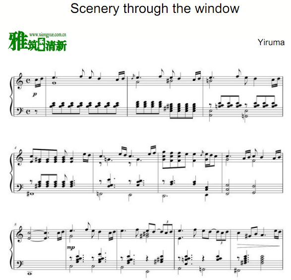  Yiruma - Scenery through the window
