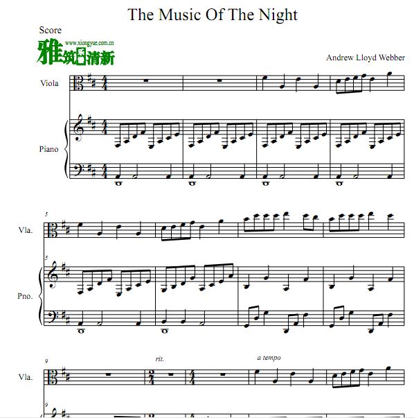 Ӱ The Music Of The Nightٸٰ