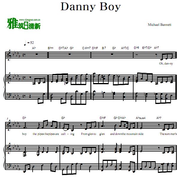 Michael bannett - danny boy  