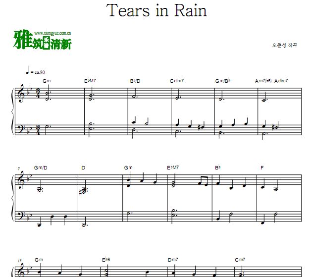 ⿡ Tears in Rain