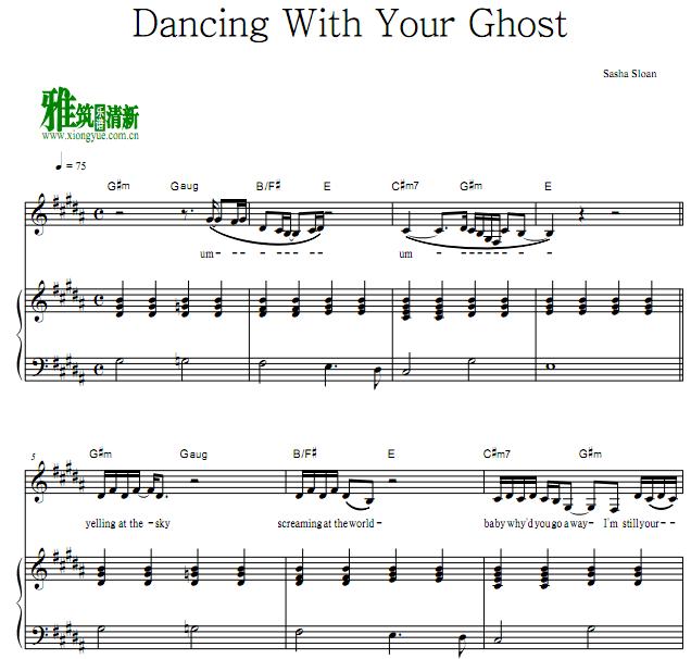 Sasha Sloan - Dancing With Your Ghostٰ