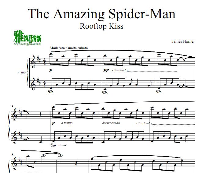 ֩The Amazing Spiderman - Rooftop Kiss