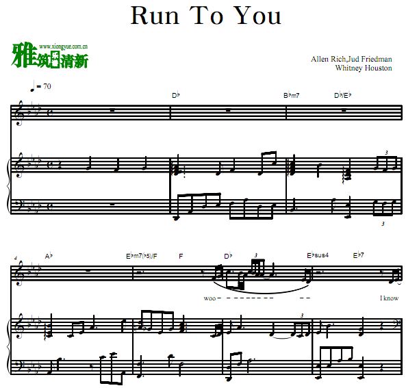 Whitney Houston ·˹ - Run to You  