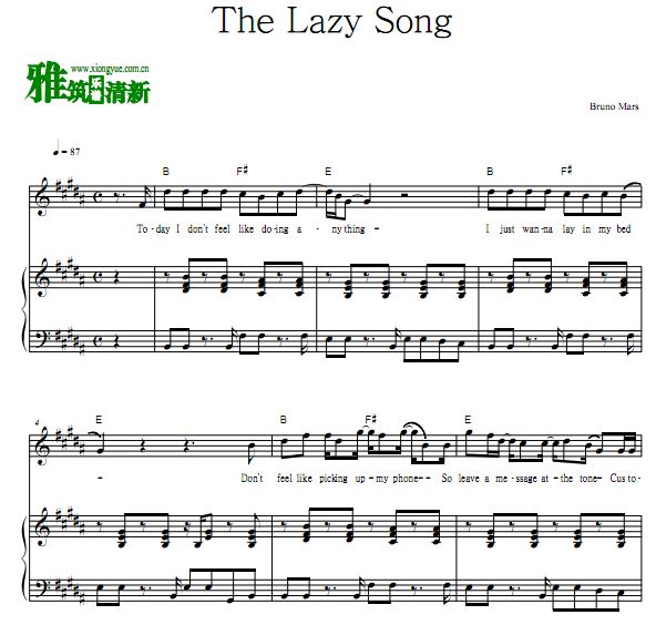 Ǹ The Lazy Songٰ൯ 