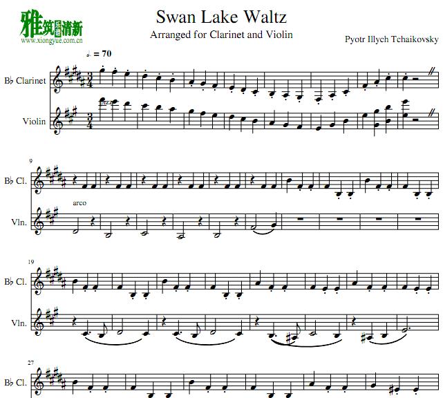 Swan Lake WaltzȵɹСٶ