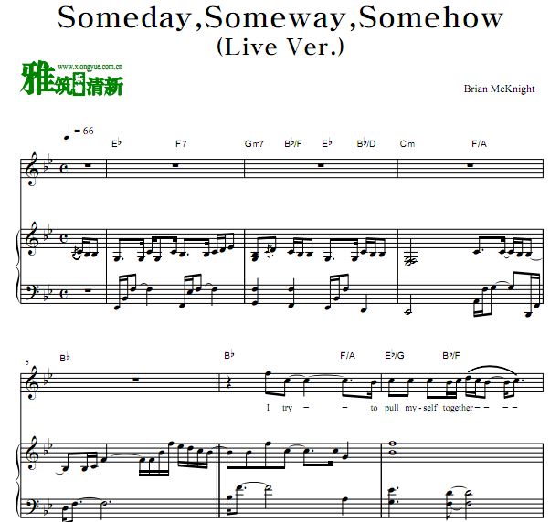 Brian McKnight - Someday, Someway, Somehow  