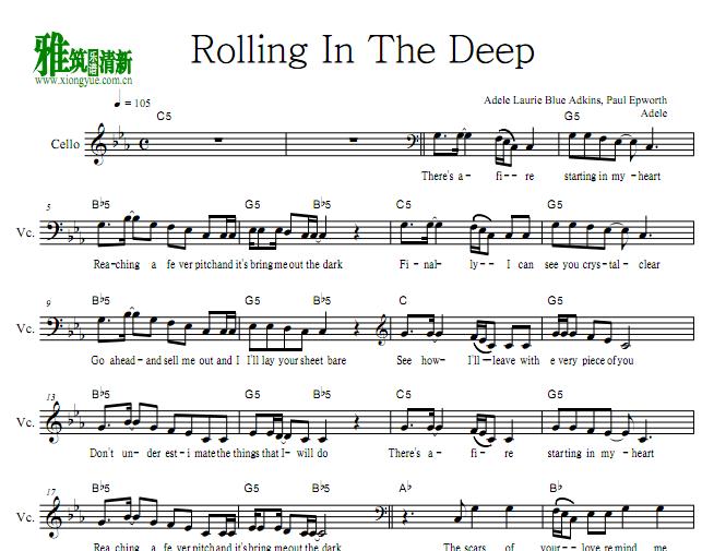 Rolling in the deep