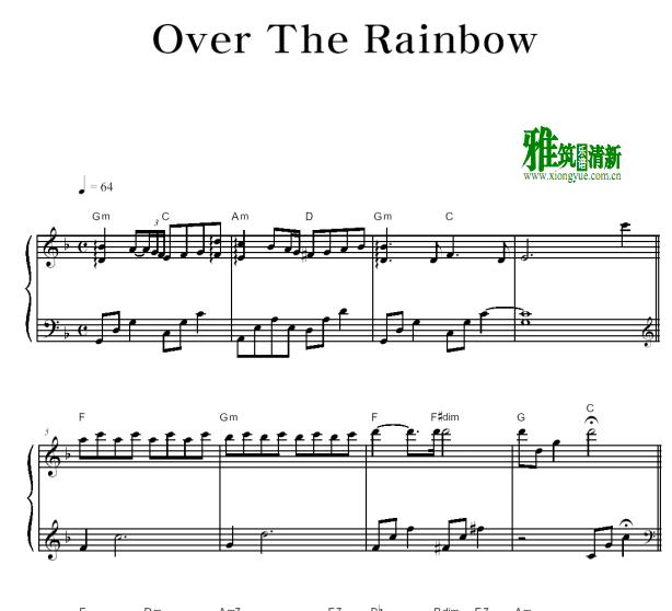 ҽн˳ over the rainbow 