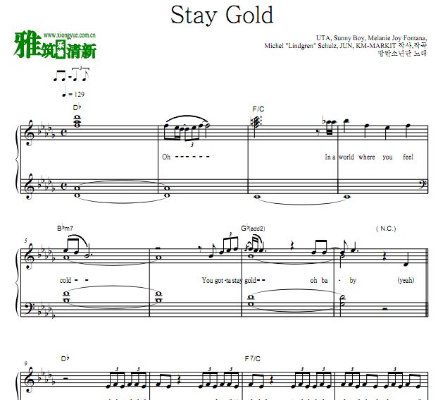 BTS - Stay Gold