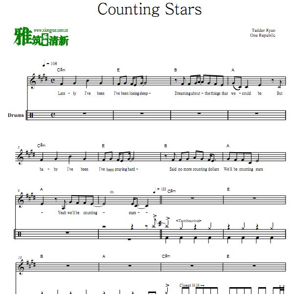 One Republic - Counting Starsӹ