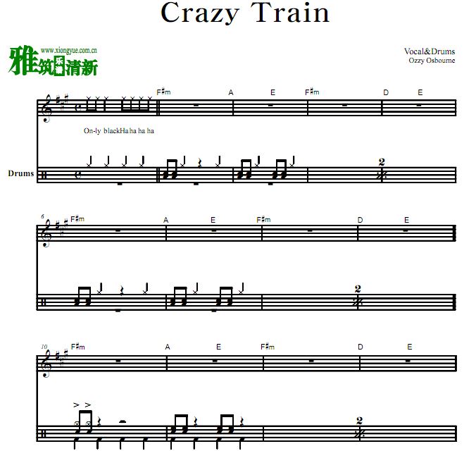 Ozzy Osbourne - Crazy Train