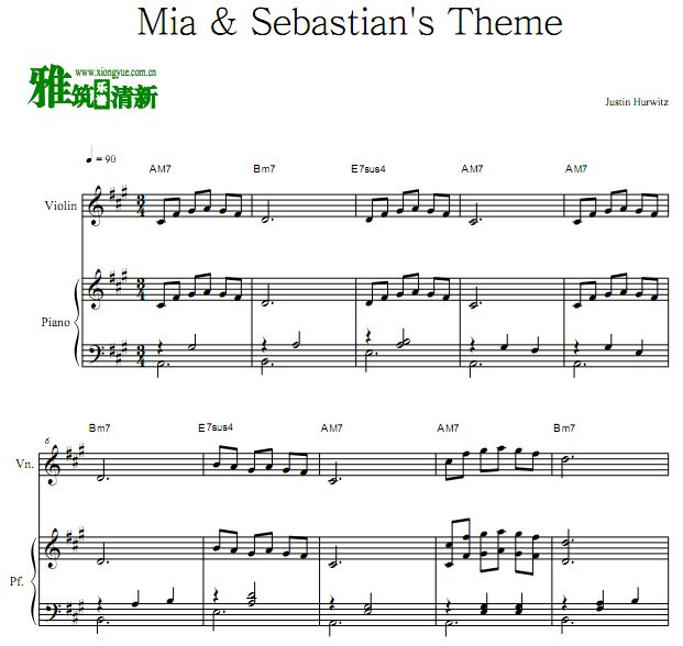 ֮ Mia & Sebastian's ThemeСٸ