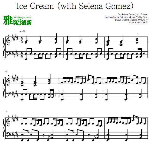 blackpink - ice cream(with Selena Gomez)