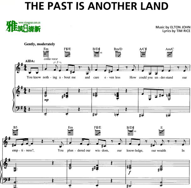 Aida - The Past is Another Land ٰ 