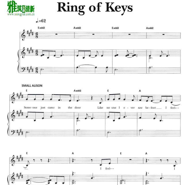 ϲ  Fun Home - Ring of Keysٰ