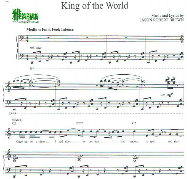 ־Songs for a New World - King of the Worldٰ