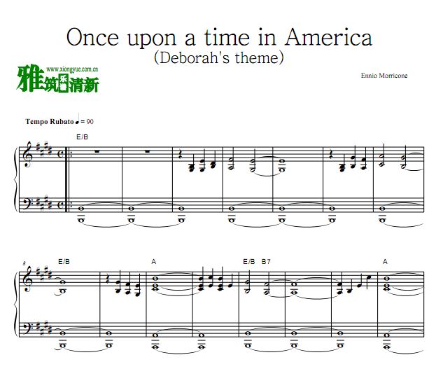 һʦ Once upon a time in America Deborah's theme