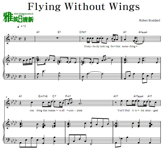 Ruben Studdard - Flying Without Wings  