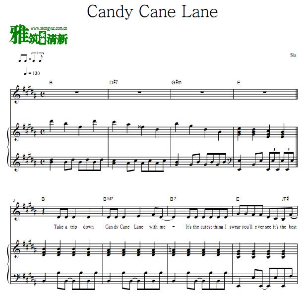 Sia - Candy Cane Laneٵ 