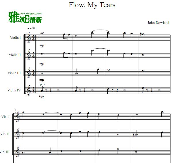 Flow, My TearsС