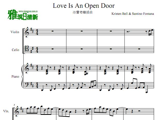 ѩԵ Love Is an Open Door