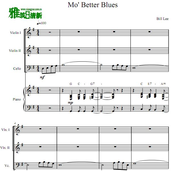 ʿ Mo' Better Blues С