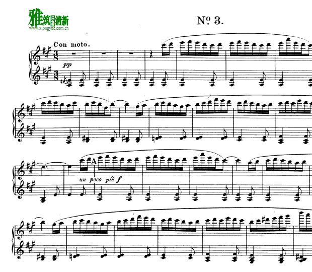 Ī˹Ʒ˹- Op.12 No.3