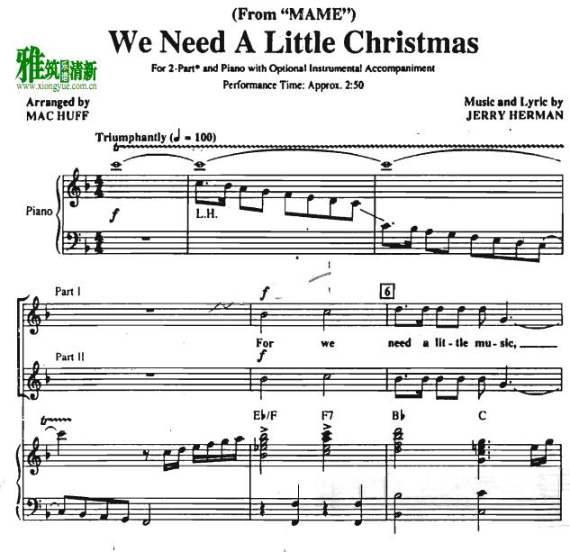 mame - We Need a Little Christmas 2ϳٰ