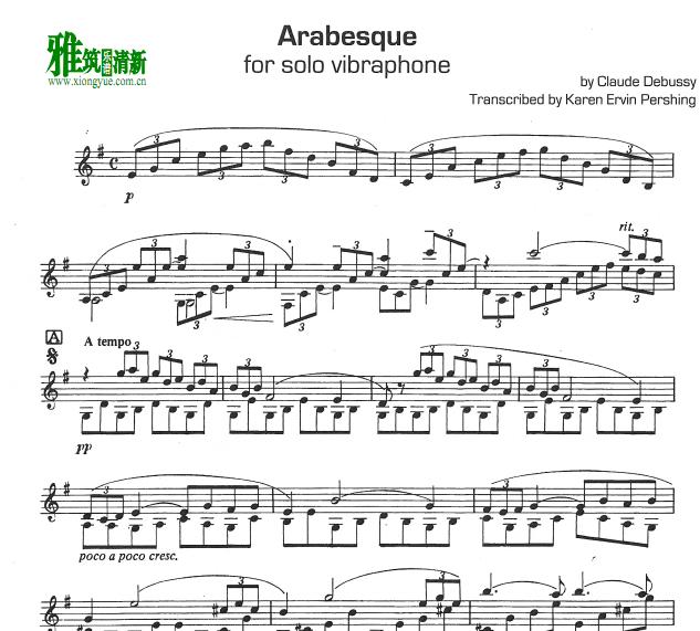 Debussy - Arabesque 