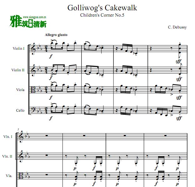 ± Golliwog's Cakewalk
