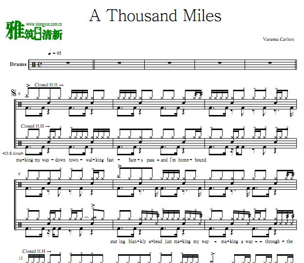 A thousand miles